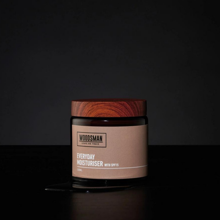 Woodsman Everyday Moisturiser with SPF15 120ml | Merchants Homewares