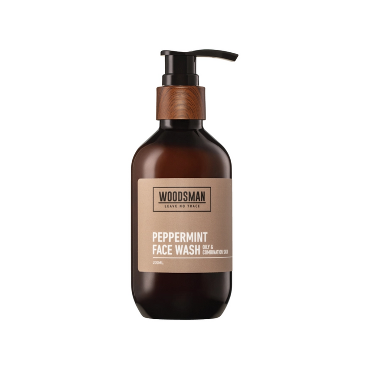 Woodsman Foaming Face Wash 200ml | Merchants Homewares