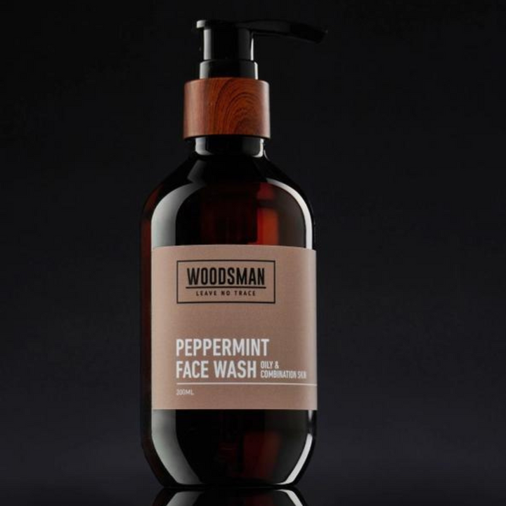 Woodsman Foaming Face Wash 200ml | Merchants Homewares