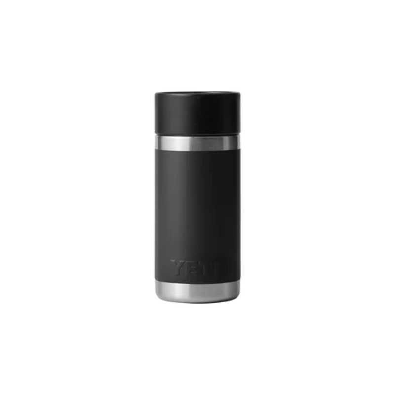 Yeti Rambler 12oz Bottle With Hotshot Cap Black | Merchants Homewares