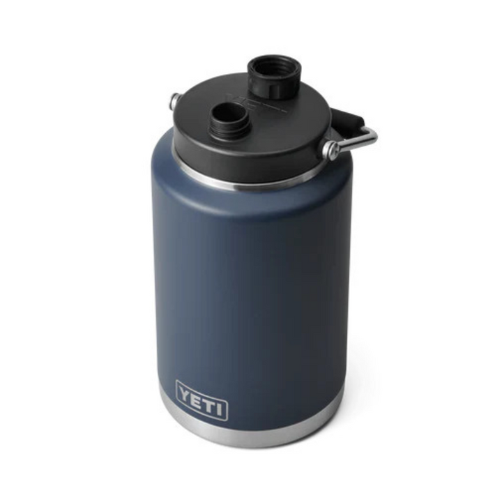 Yeti Rambler 1 Gallon Jug Navy Cap Off | Merchants Homewares