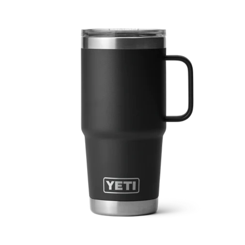 Yeti Rambler 20oz Travel Mug Black | Merchants Homewares