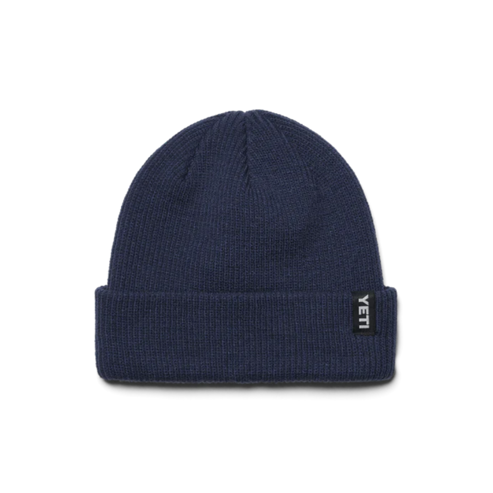 Yeti Logo Badge Beanie Navy | Merchants Homewares