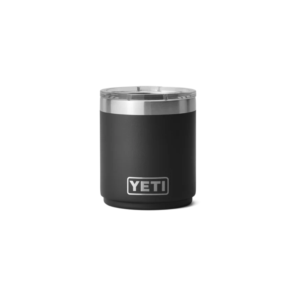 Yeti Rambler 10oz Stackable Lowball Black | Merchants Homewares
