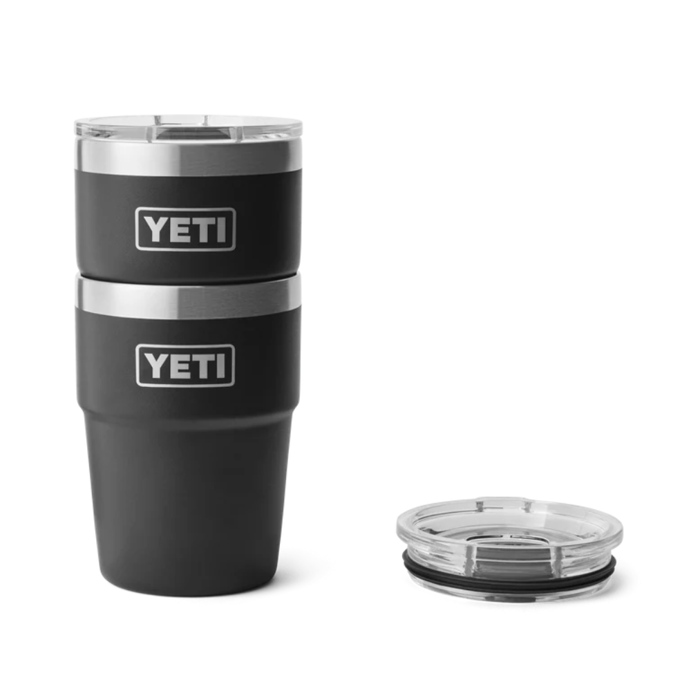 Yeti Rambler 16oz Stackable Cup Black | Merchants Homewares