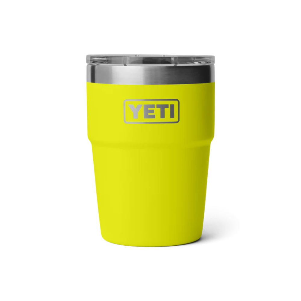 Yeti Rambler 16oz Stackable Cup Firefly Yellow | Merchants Homewares