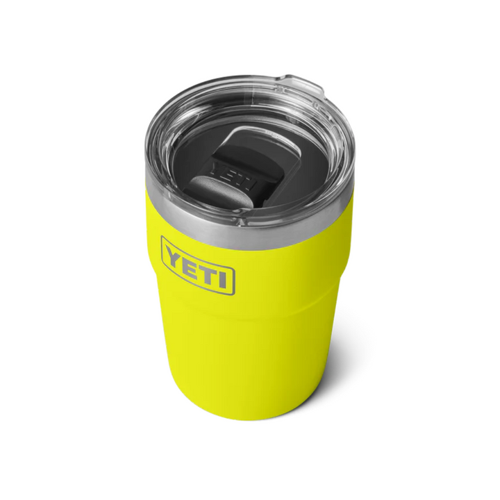 Yeti Rambler 16oz Stackable Cup Firefly Yellow | Merchants Homewares