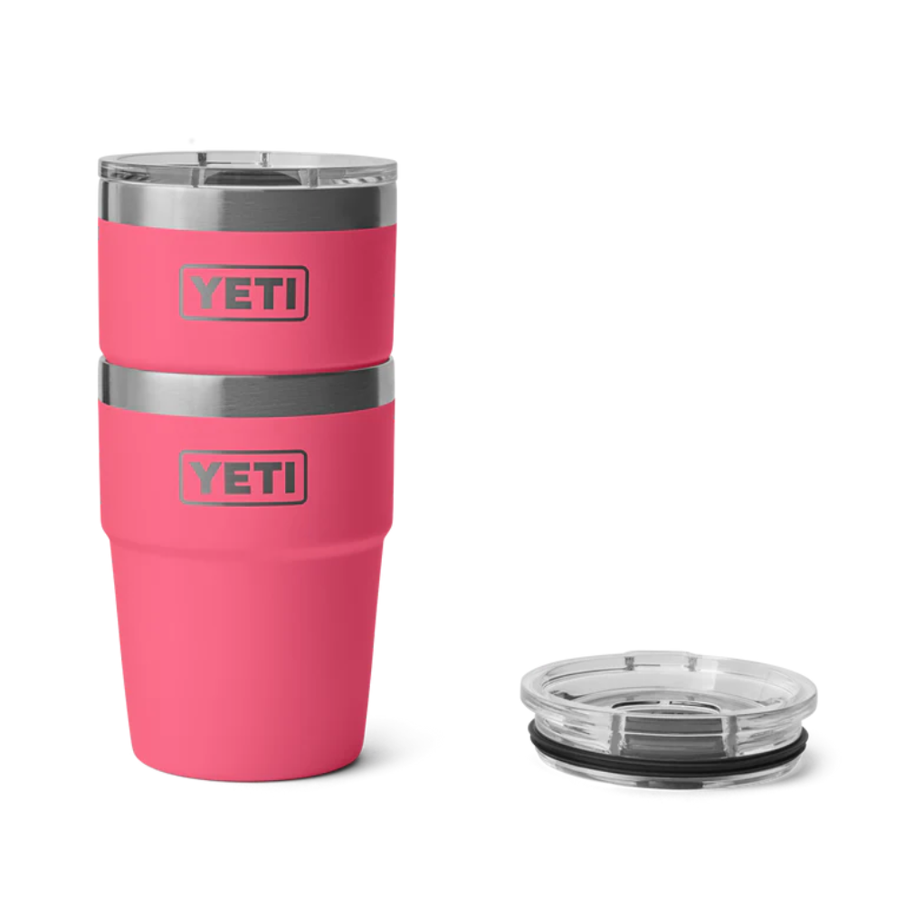 Yeti Rambler 16oz Stackable Cup Tropical Pink | Merchants Homewares