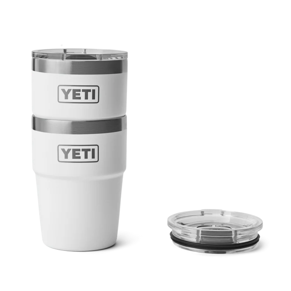 Yeti Rambler 16oz Stackable Cup White | Merchants Homewares