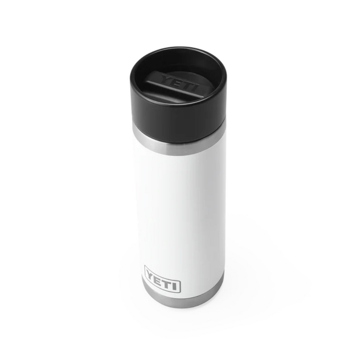 Yeti Rambler 18oz Bottle With Hotshot Cap White | Merchants Homewares