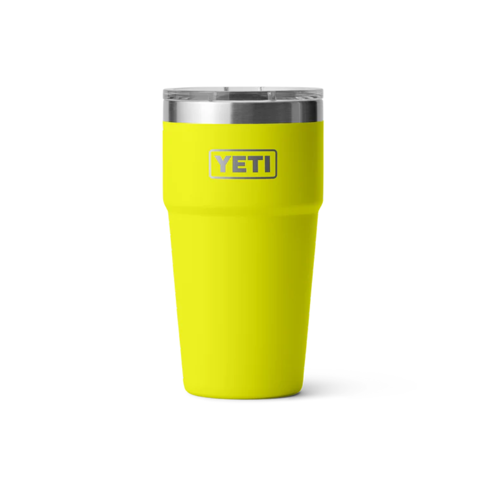Yeti Rambler 20oz Stackable Cup Firefly Yellow | Merchants Homewares