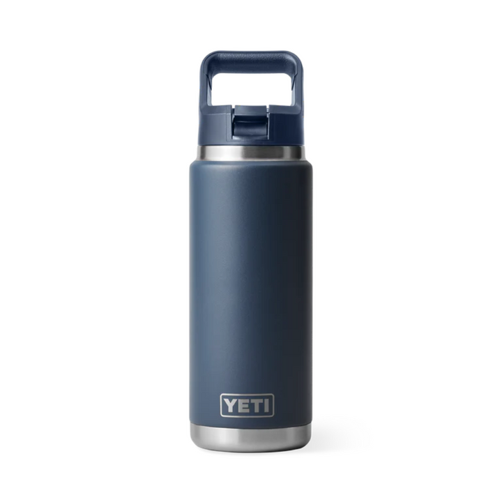 Yeti Rambler 26oz Straw Bottle Navy | Merchants Homewares