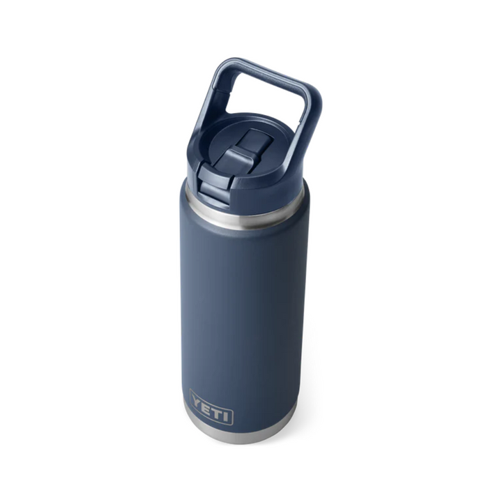 Yeti Rambler 26oz Straw Bottle Navy | Merchants Homewares