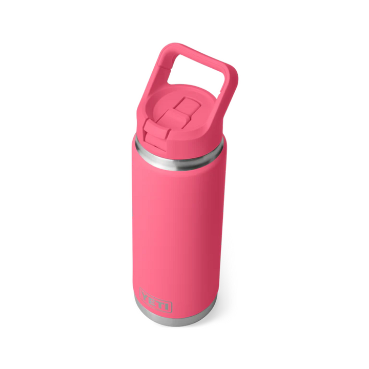 Yeti Rambler 26oz Straw Bottle Tropical Pink | Merchants Homewares
