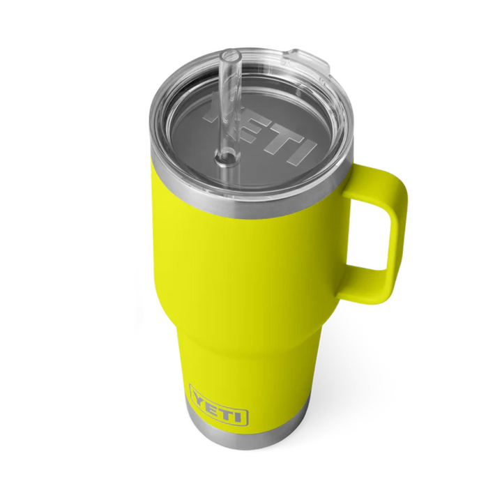 Yeti Rambler 35oz Straw Mug Firefly Yellow | Merchants Homewares