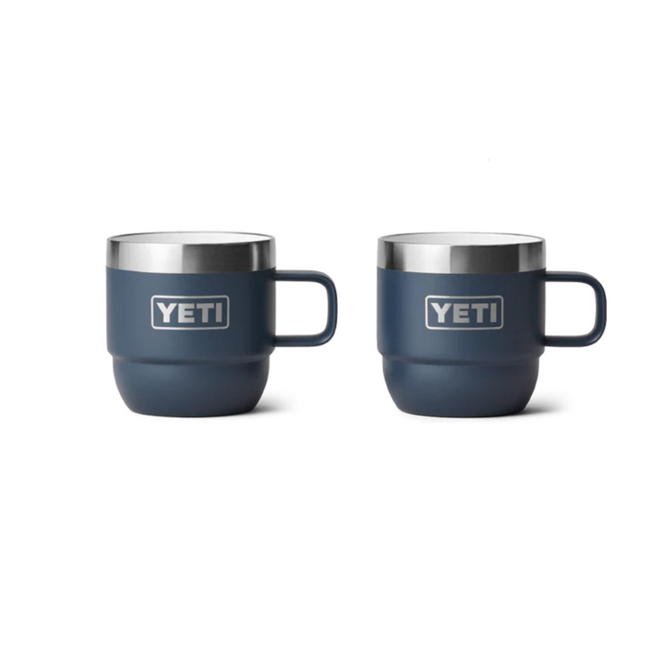 Yeti Rambler 6oz Stackable Mugs Navy | Merchants Homewares