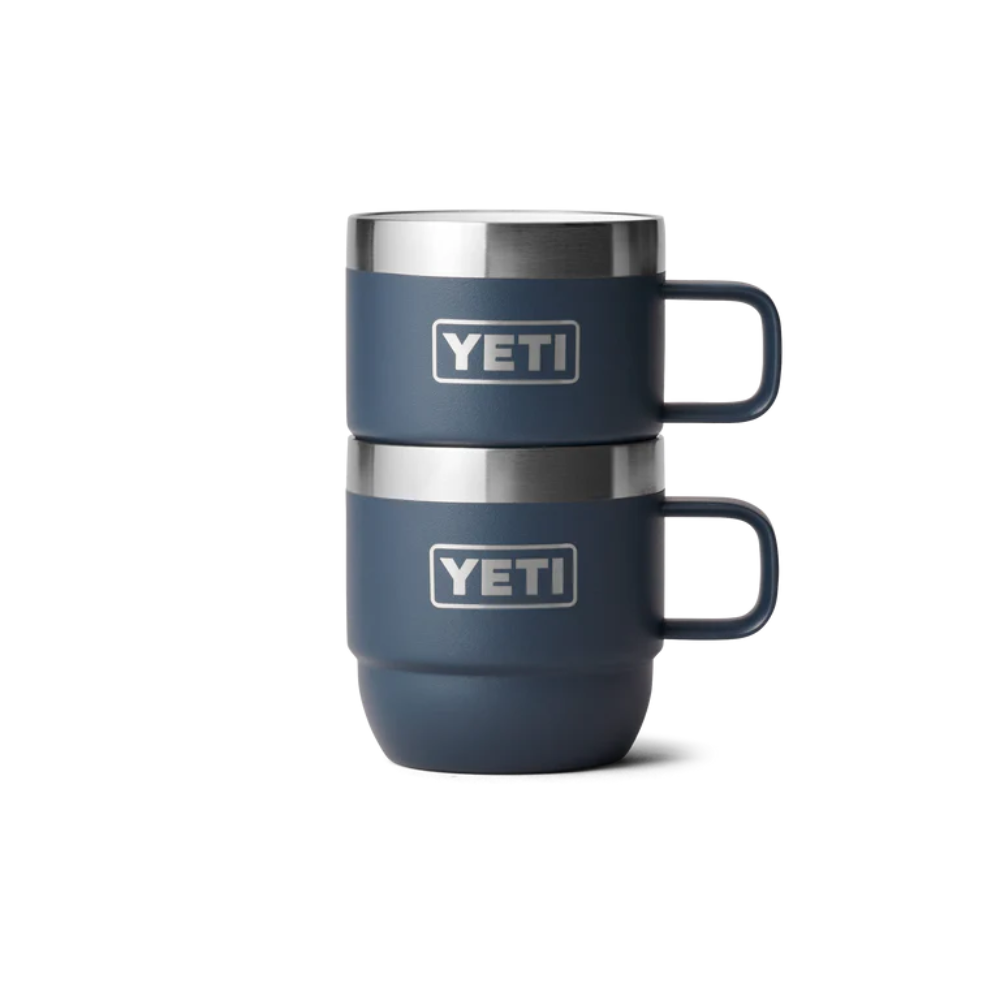Yeti Rambler 6oz Stackable Mugs Navy | Merchants Homewares