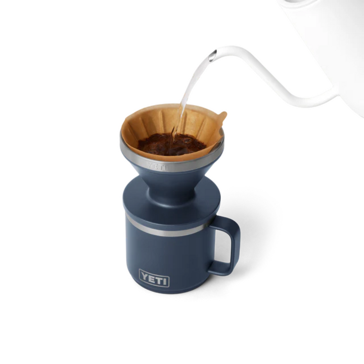 Yeti Rambler Pour Over Navy Lifestyle | Merchants Homewares