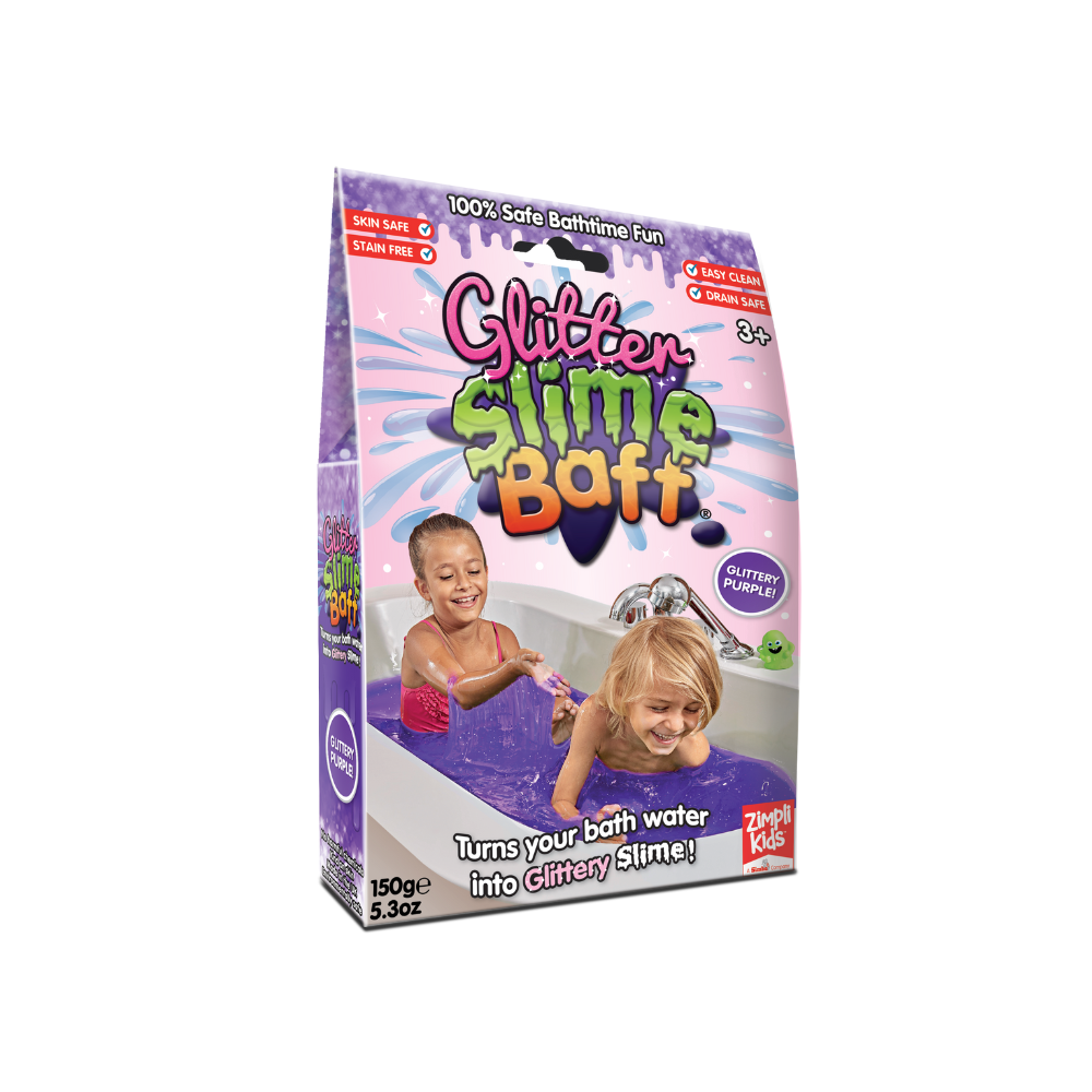Zimpli Kids Glitter Slime Baff Purple | Merchants Homewares
