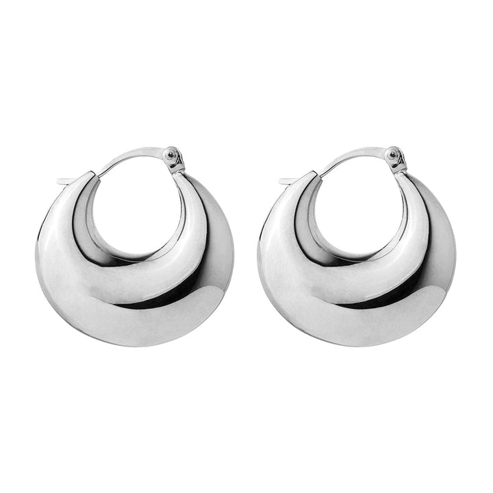 Najo | Silver Billow Earrings | Merchants Homewares