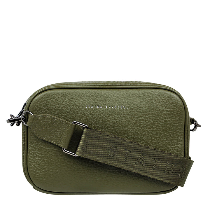 Status Anxiety Plunder Webbed Strap Khaki | Merchants Homewares