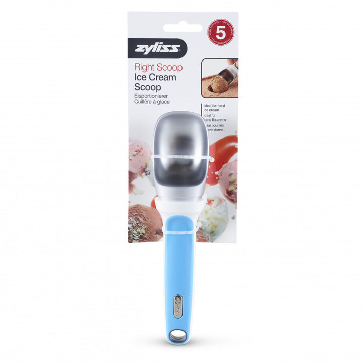 Zyliss Right Scoop Ice Cream Scoop - Blue Merchants Homewares