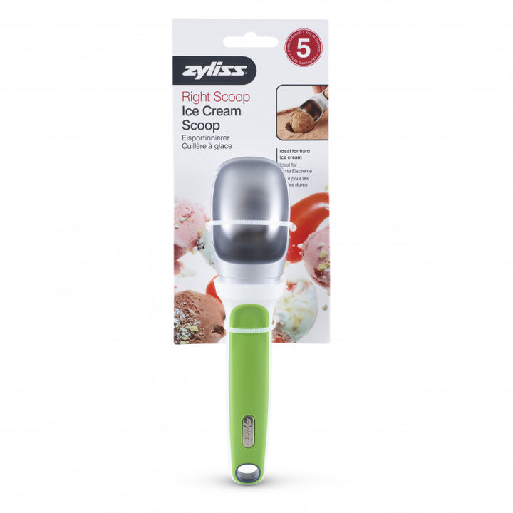 Zyliss Right Scoop Ice Cream Scoop - Green Merchants Homewares