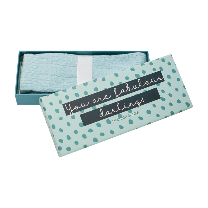Annabel Trends Boxed Socks Fabulous Darling Packaging Open | Merchants Homewares