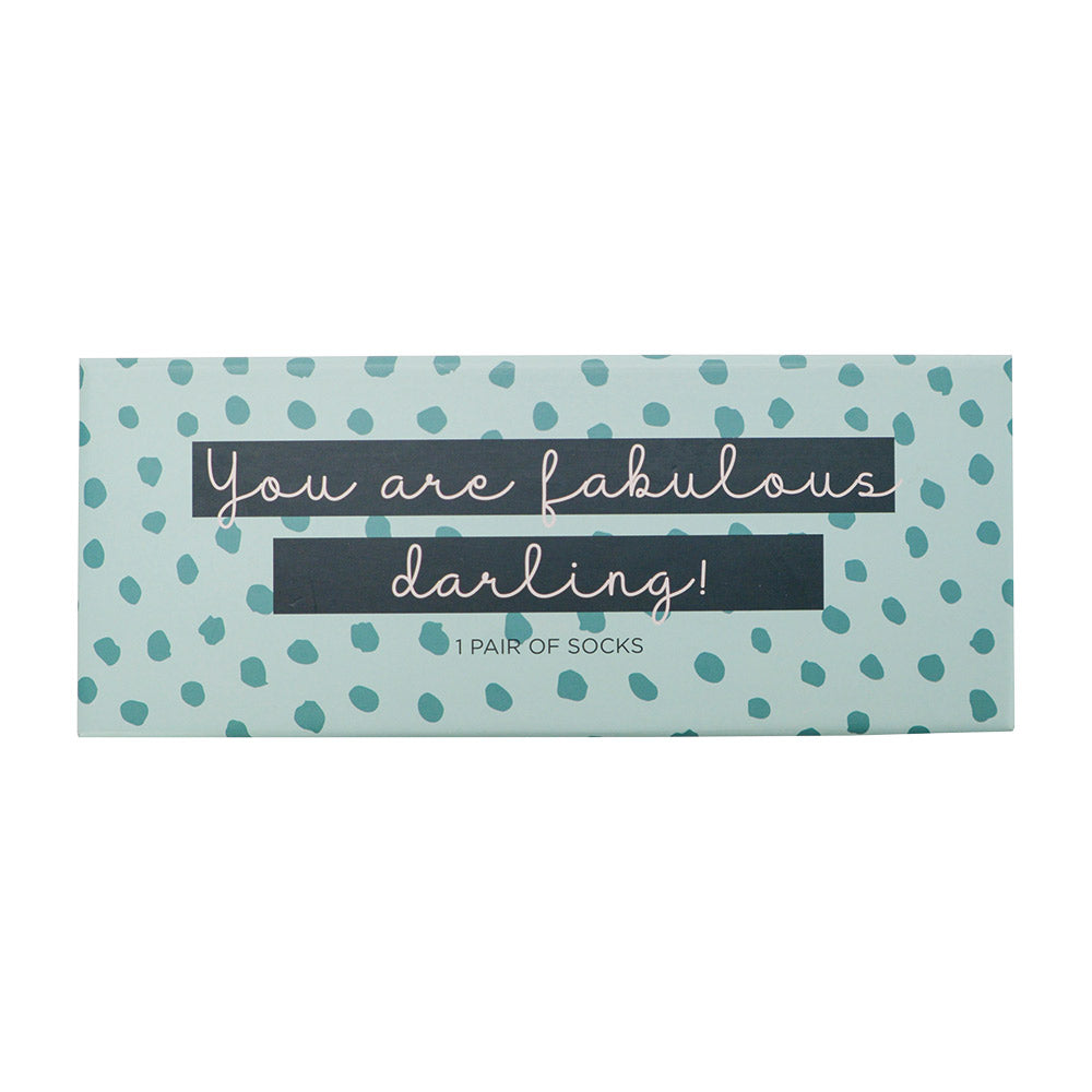 Annabel Trends Boxed Socks Fabulous Darling Front Packaging | Merchants Homewares