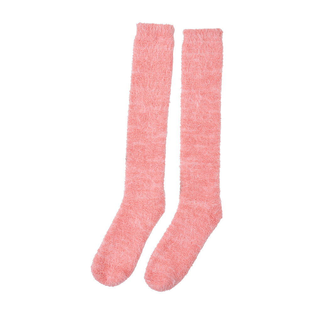 Annabel Trends Fuzzy Bed Socks Coral | Merchants Homewares