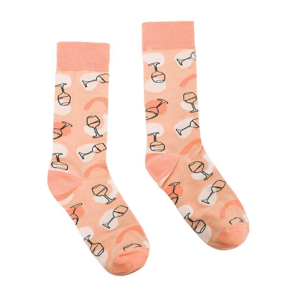 Annabel Trends Jacquard Boxed Socks Rosé | Merchants Homewares