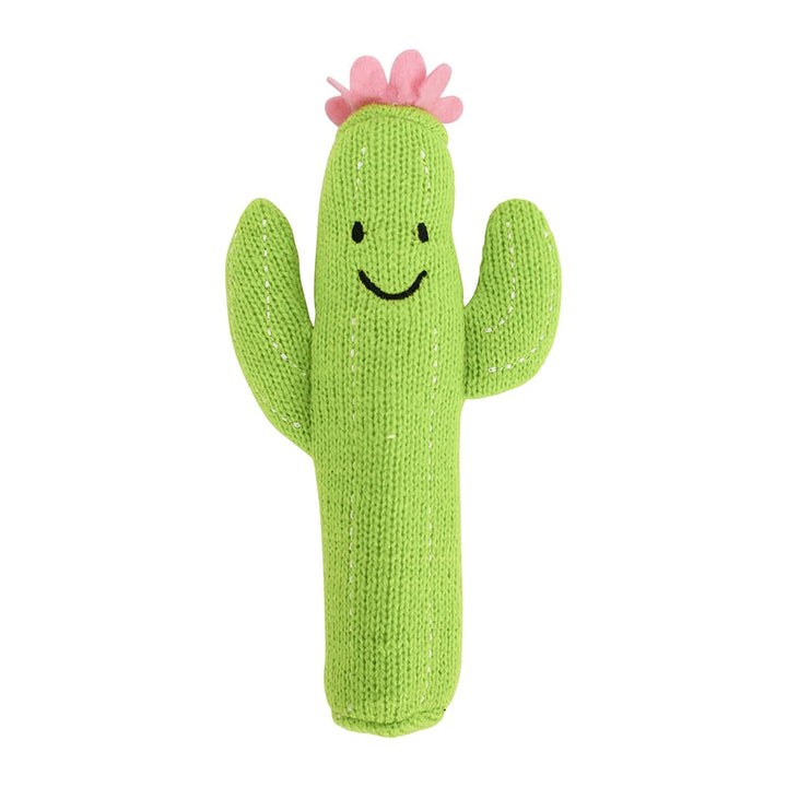 Annabel Trends Knit Hand Rattle Cactus | Merchants Homewares