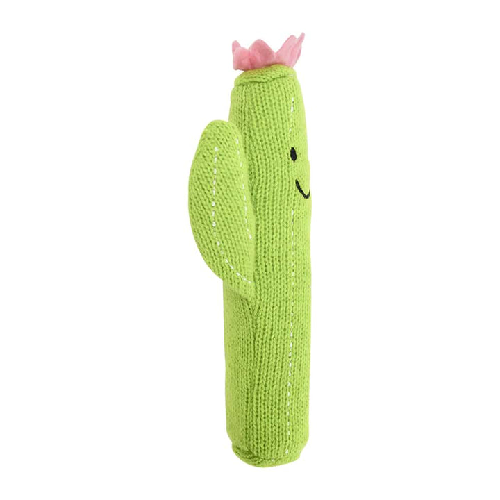 Annabel Trends Knit Hand Rattle Cactus | Merchants Homewares