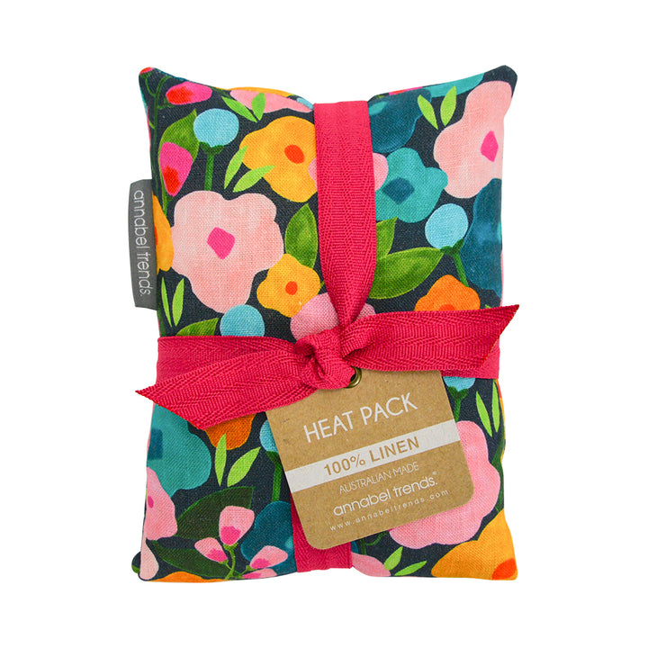 Annabel Trends Linen Heat Pillow Spring Blooms | Merchants Homewares