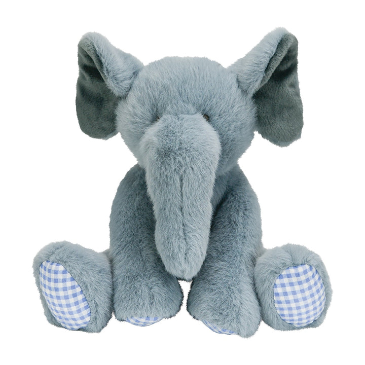 Annabel Trends Plush Gingham Babies Elephant | Merchants Homewares