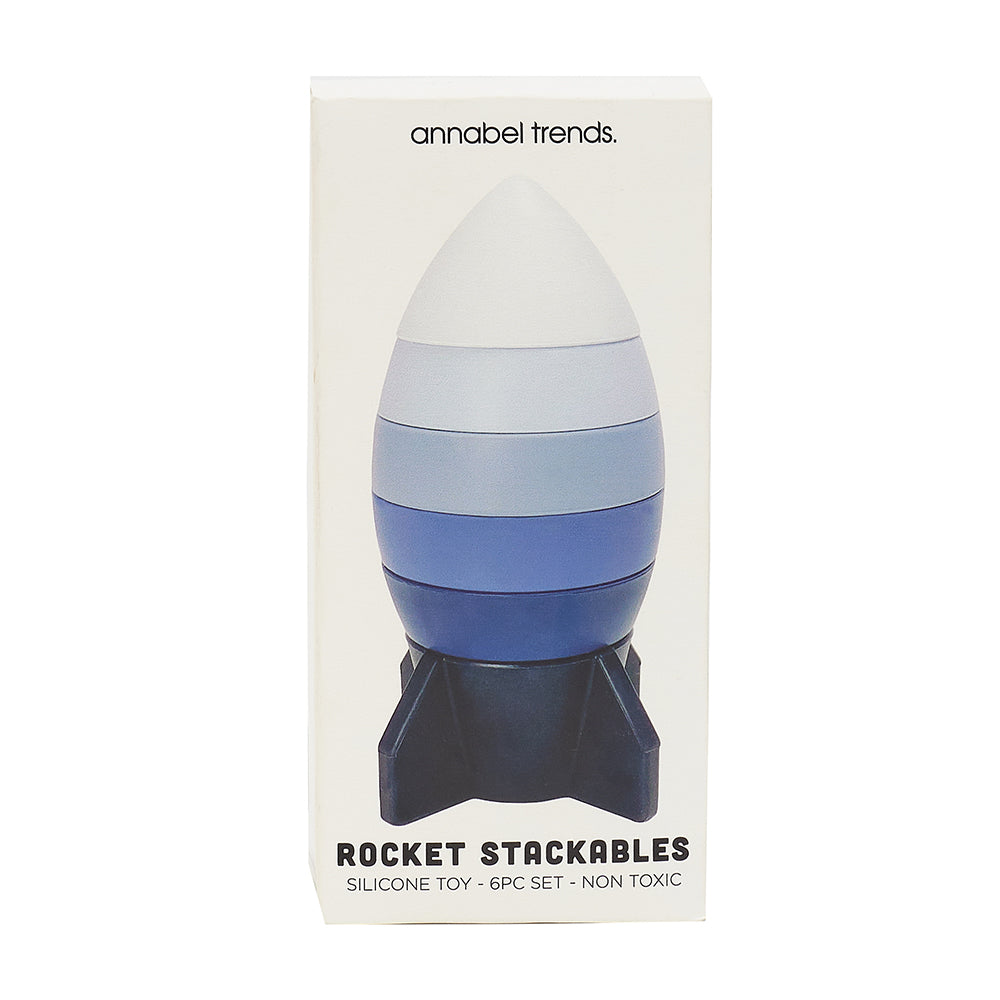 Annabel Trends Silicone Stackable Rocket | Merchants Homewares