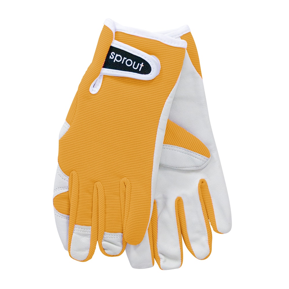 Annabel Trends Sprout Goatskin Gloves Mustard | Merchants Homewares
