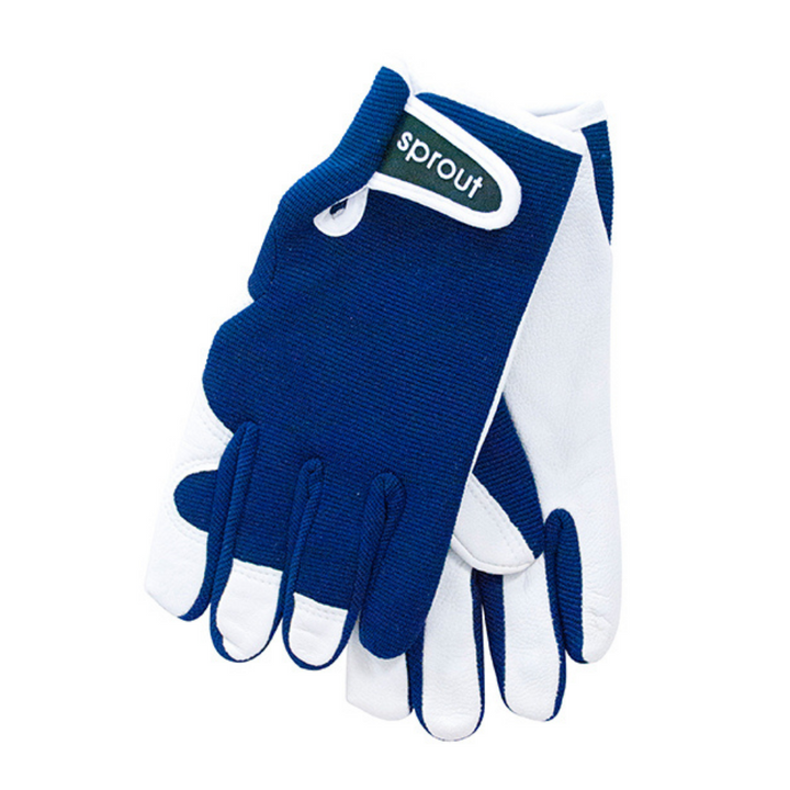 Annabel Trends Sprout Goatskin Gloves Navy | Merchants Homewares