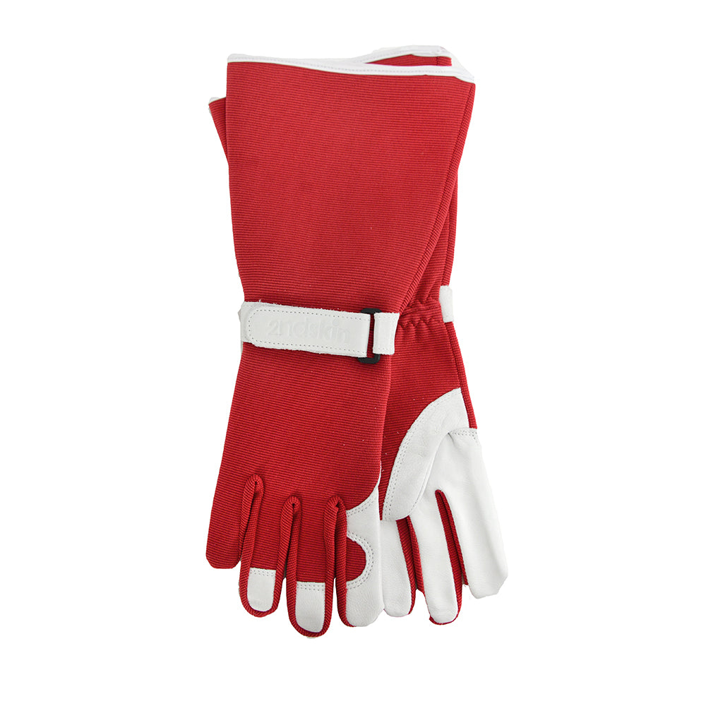 Annabel Trends Sprout Second Skin Long Sleeve Garden Gloves Red | Merchants Homewares