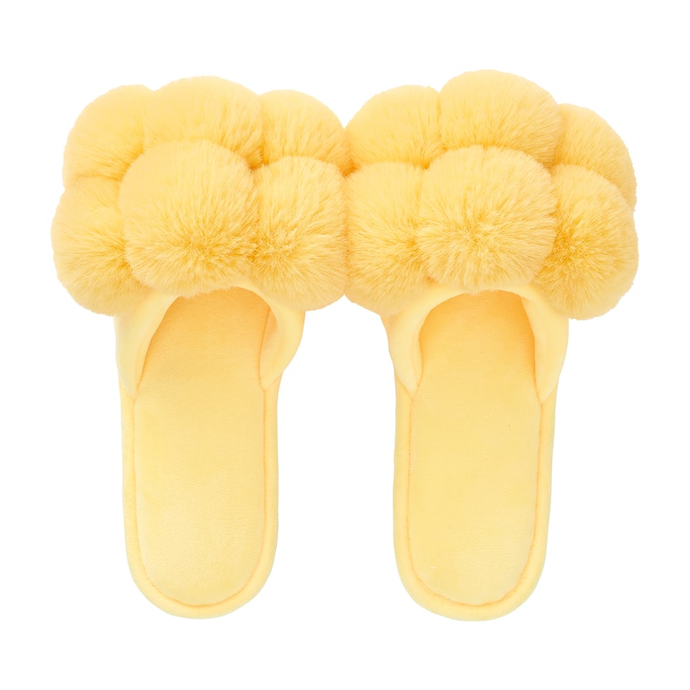 Annabel Trends Sunshine Pom Pom Slippers | Merchants Homewares