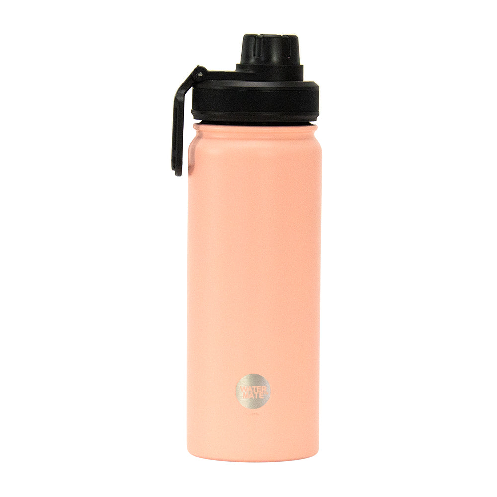Annabel Trends Watermate Drink Bottle 550ml Peach | Merchants Homewares