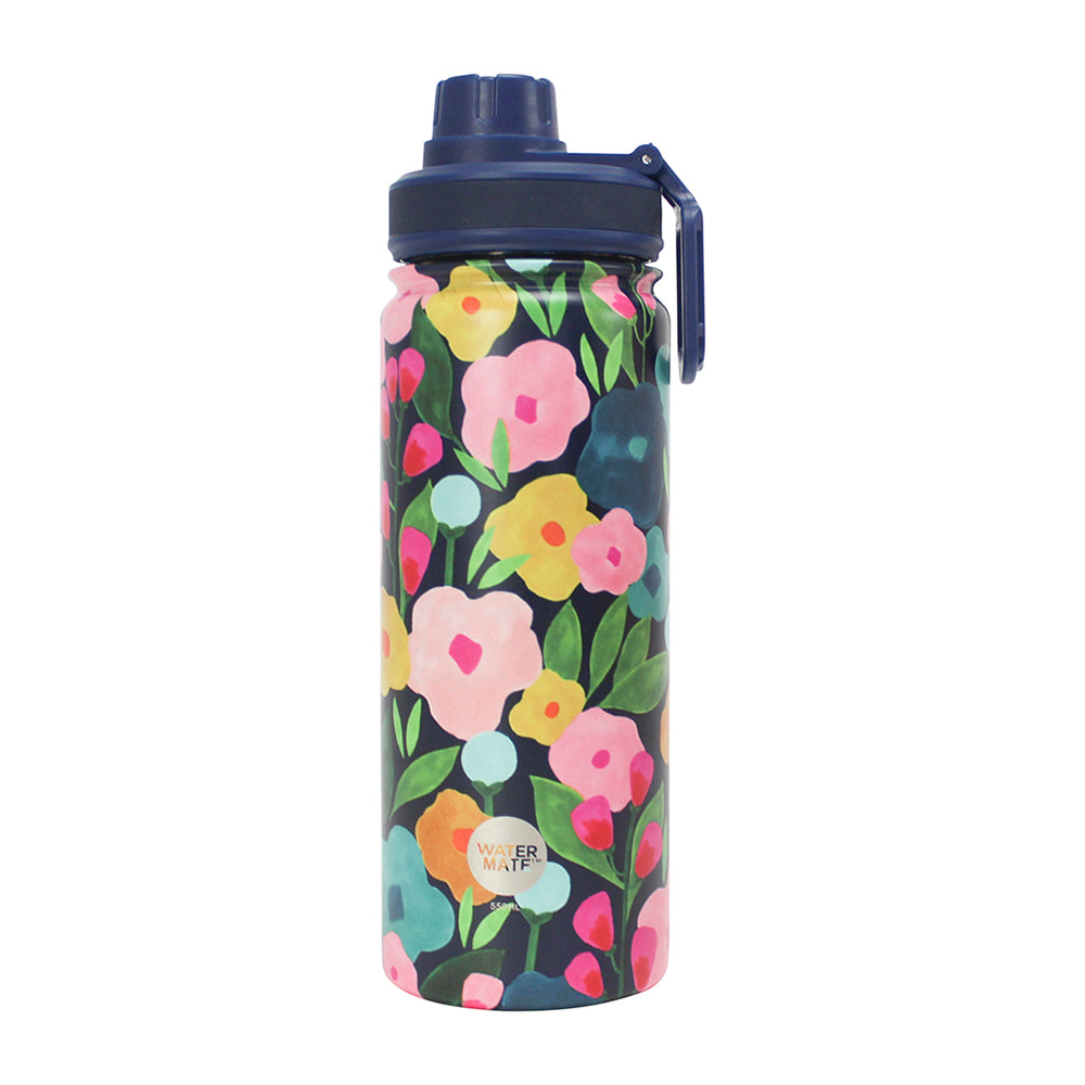 Annabel Trends Watermate Drink Bottle 550ml Spring Blooms | Merchants Homewares