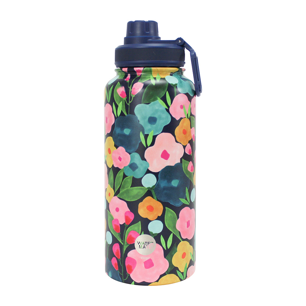 Annabel Trends Watermate Drink Bottle 950ml Spring Blooms | Merchants Homewares