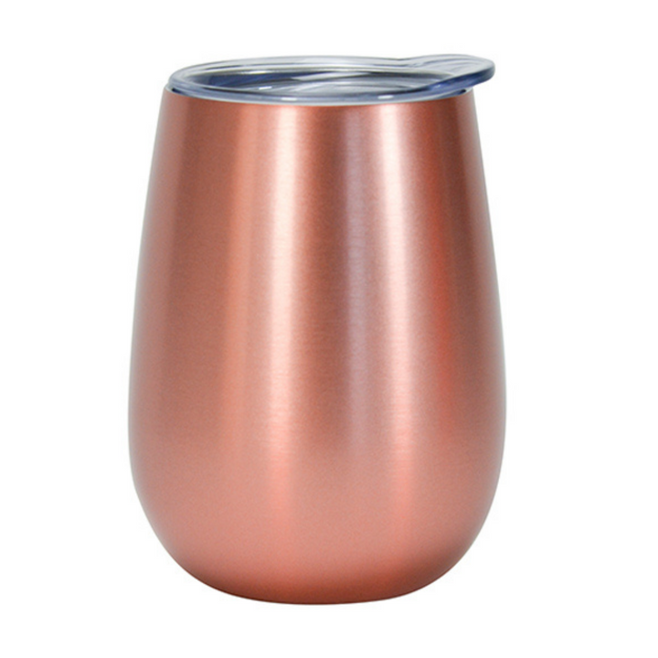 Annabel Trends Wine Tumbler Rose Gold Stainless Steel Double Walled | Merchants Homewares