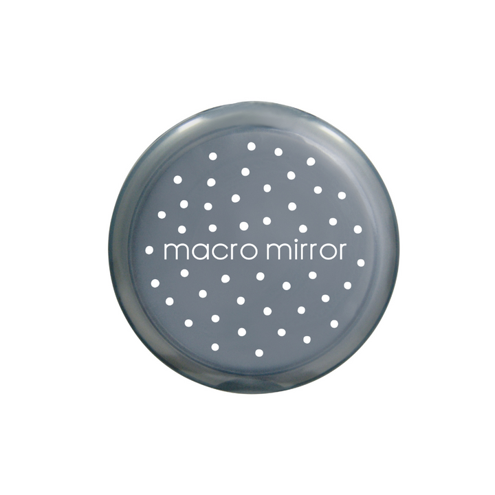 Annabelle Trends Compact Macro Mirror metallic silver open | Merchants Homewares 