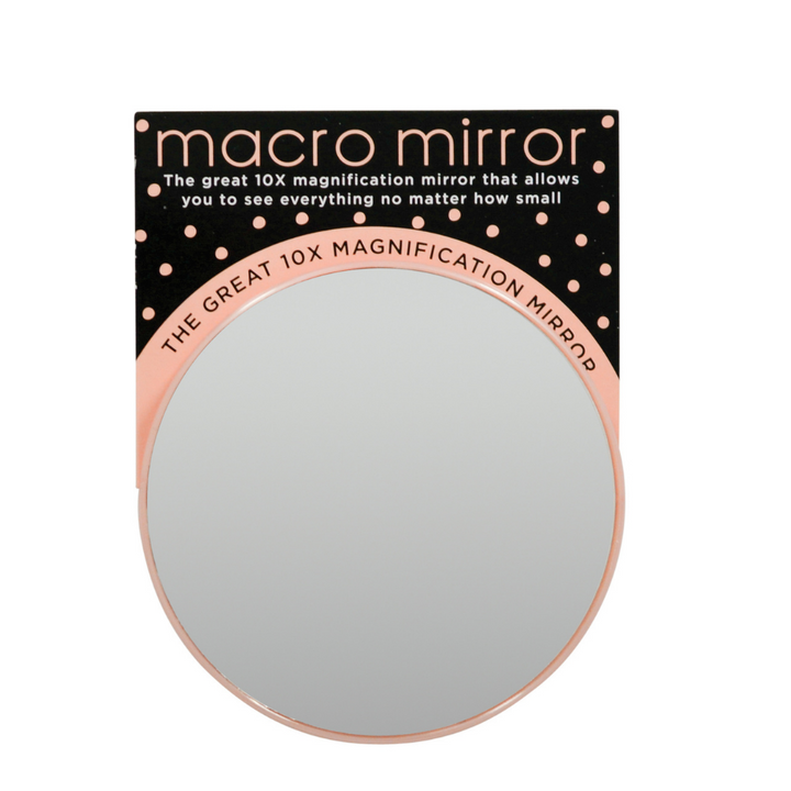 Annabelle Trends Macro Mirror Original metallic rose gold packaged | Merchants Homewares