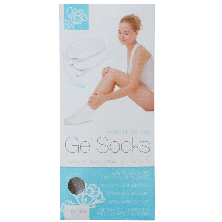 Annabelle Trends Spa Trends Gel Socks white packaged | Merchants Homewares