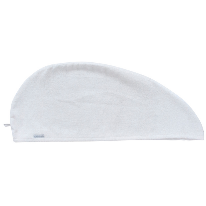 Annabelle Trends Spa Trends Microfibre Hair Towel white open | Merchants Homewares