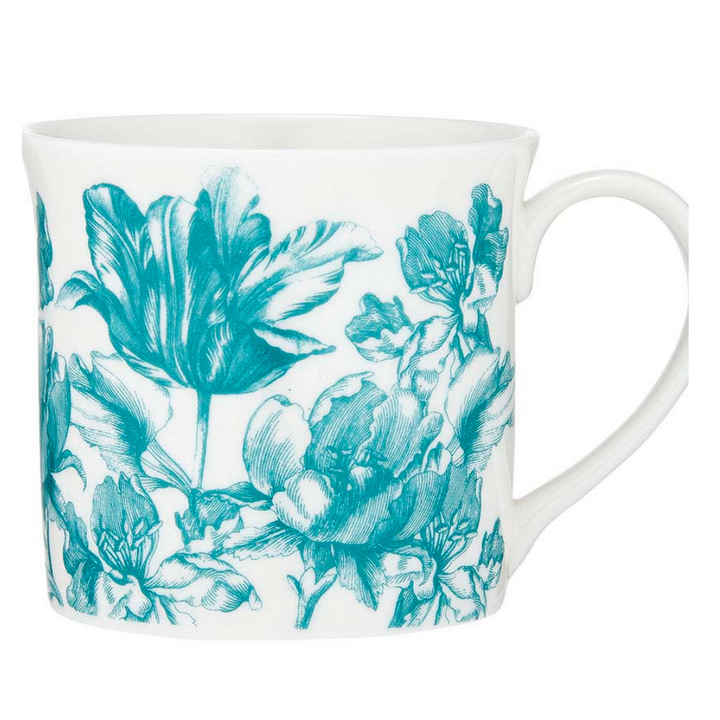 Ashdene Spring Botanical Aqua Mug  | Merchants Homewares