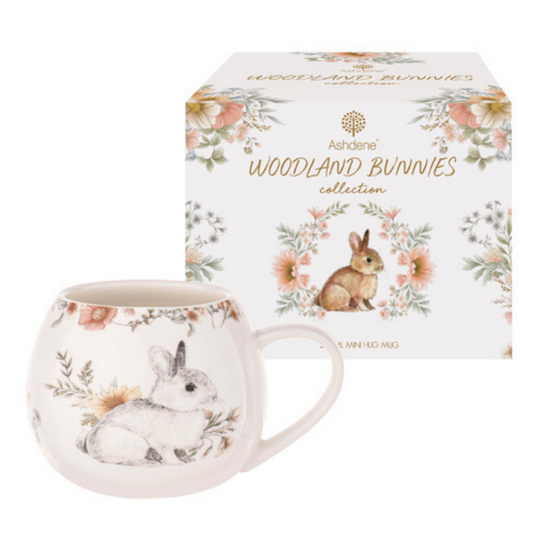 Ashdene | Woodland Bunnies | Mini Hug Mug | Merchant Homewares